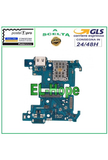 CONNECTEUR DE CHARGE LECTEUR SIM SAMSUNG GALAXY A80 SM-A805F MICROPHONE CHARGE