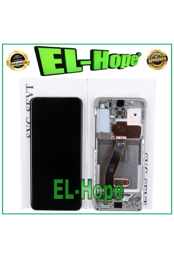 Écran LCD tactile d origine Samsung Galaxy S20 SM-G980 G981 blanc