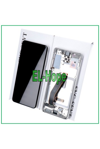 Écran LCD tactile d origine Samsung Galaxy S20 SM-G980 G981 blanc