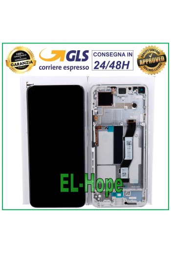Écran LCD d origine Xiaomi Mi 10T/10T Pro Redmi K30S Touch Glass Silver