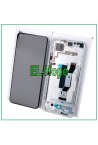 Écran LCD tactile en verre argente' avec cadre d origine pour Xiaomi Mi 10T / 10T Pro et Redmi K30S