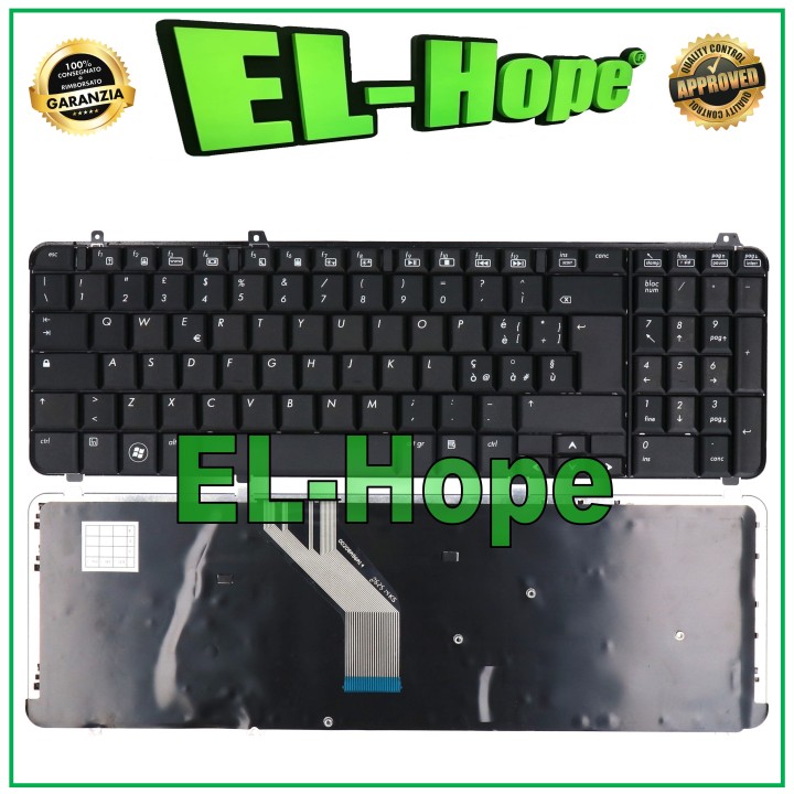 Clavier italien pour ordinateur portable HP Pavilion 574261-061 570228-061 DV6-1000 2000