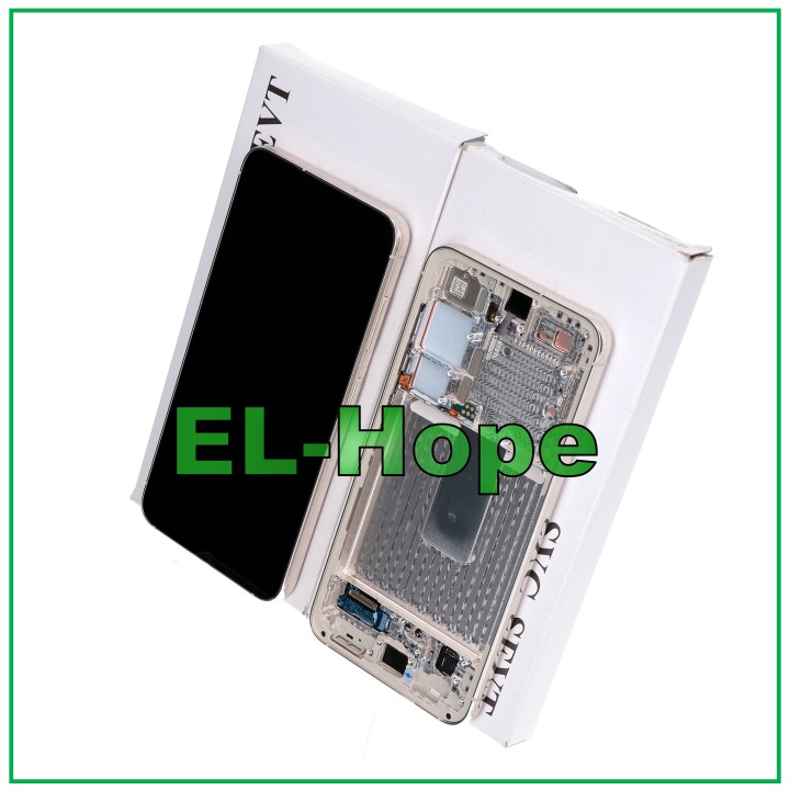 Écran tactile LCD SAMSUNG S23 SM-S911 cre'me beige GH82-30480B (service d origine)