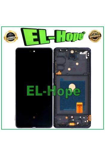 Écran tactile LCD OLED + châssis pour Samsung Galaxy S20 FE SM G780F G781 Bleu marine