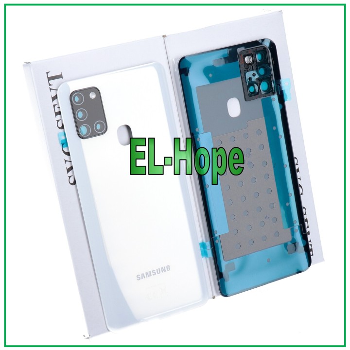 Cache batterie d origine Samsung Galaxy A21S SM-A217 Blanc