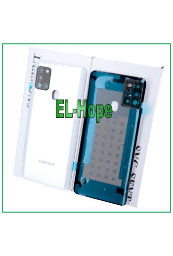 Cache batterie d origine Samsung Galaxy A21S SM-A217 Blanc