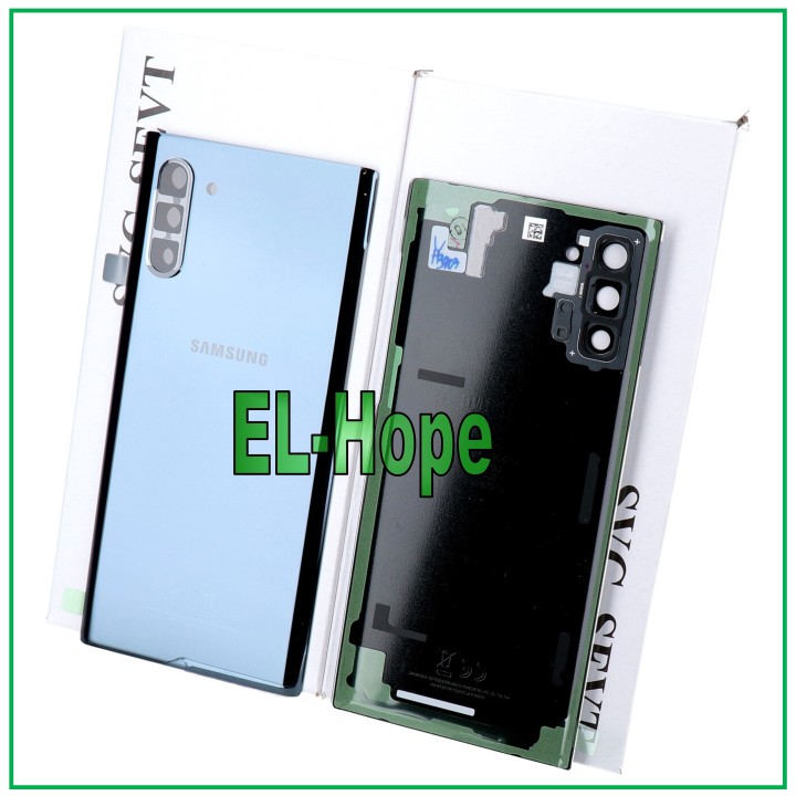 Cache batterie arrie're noir d origine pour Samsung Galaxy Note 10 SM-N970