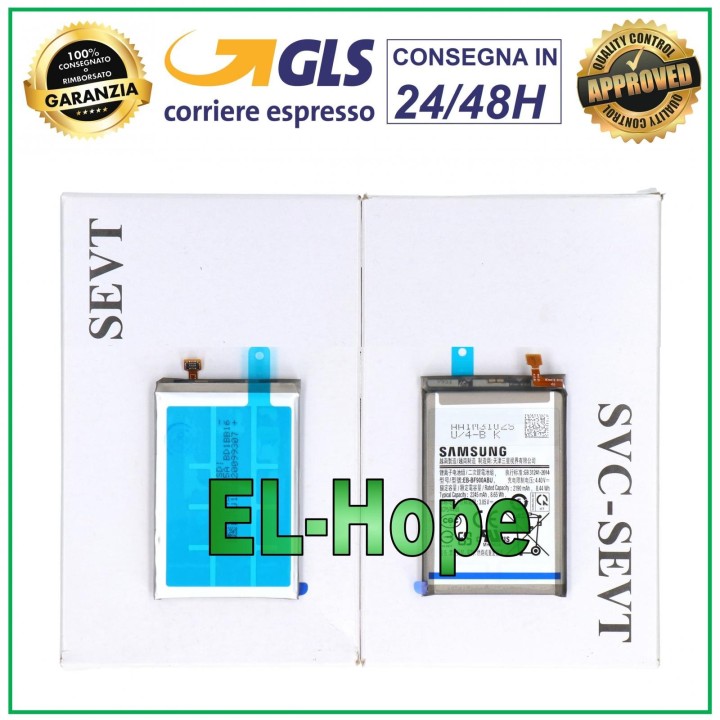 Batterie d origine Samsung Galaxy Fold SM-F900F EB-BF900ABU 2245 mAh