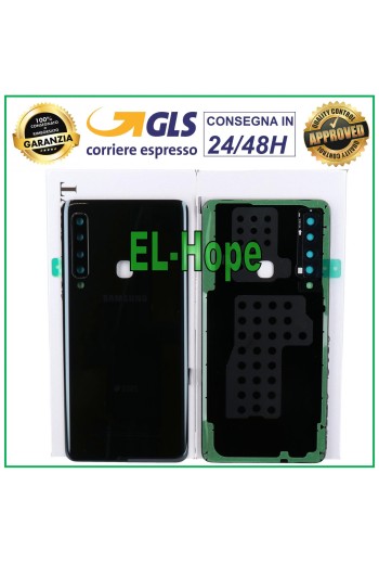 Cache batterie d origine Samsung Galaxy A9 2018 SM-A920, coque arrière noire