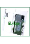 Cache batterie d origine Samsung Galaxy A41 SM-A415, coque arrie're blanche