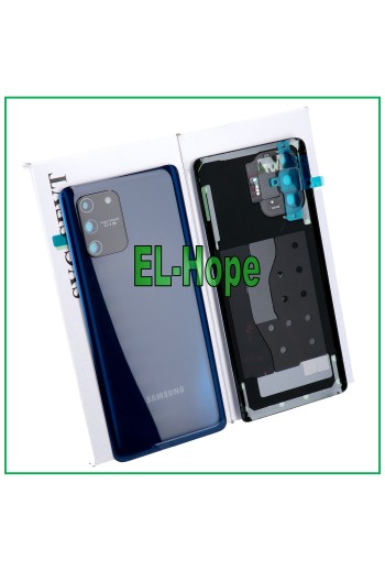 Coque arrière d origine Samsung Galaxy S10 Lite SM-G770, cache batterie bleu prisme