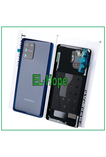 Coque arrière d origine Samsung Galaxy S10 Lite SM-G770, cache batterie bleu prisme