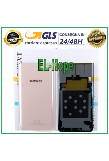 Cache batterie d origine Samsung Galaxy A80 SM-A805 FN, coque arrière dorée
