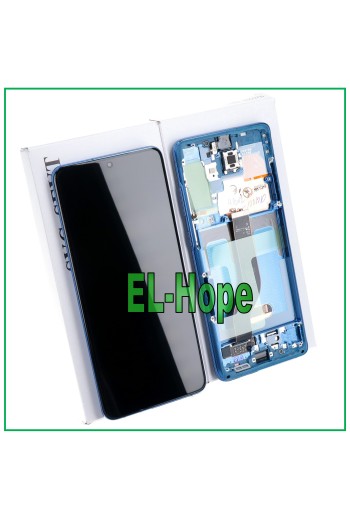 Écran LCD d origine Samsung Galaxy S20+ Plus SM-G985 G986 tactile bleu Aura