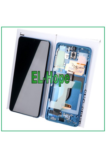 Écran LCD d origine Samsung Galaxy S20+ Plus SM-G985 G986 tactile bleu Aura