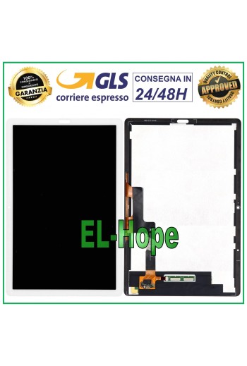 Écran LCD tactile blanc pour Huawei MediaPad M6 10,8 
