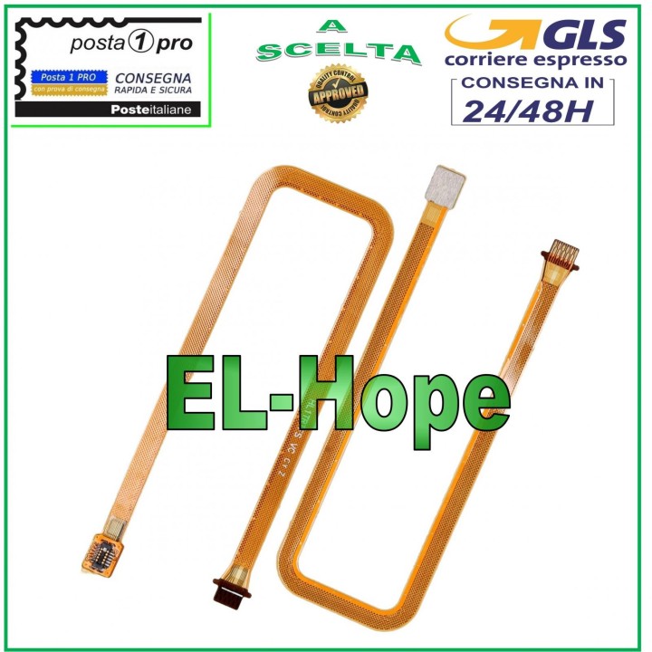 Câble plat flexible pour capteur d empreintes digitales pour Huawei Nova Lite Plus