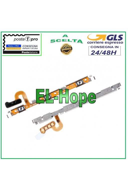 Touches de volume latérales plates et flexibles pour Samsung Galaxy S8+ Plus SM-G955F G955