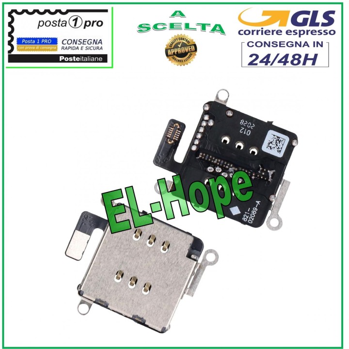 Lecteur de carte nano SIM pour iPhone 11 Flat Flex 821-02089-A