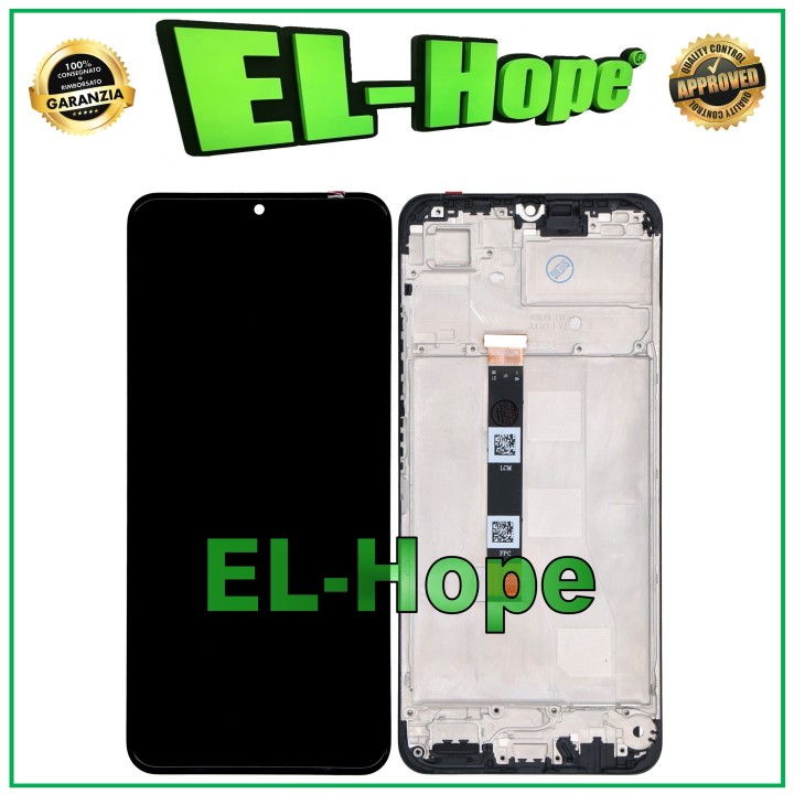 Cadre d e'cran LCD pour Oppo Realme C53 RMX3760 RMX3762 Écran tactile en verre