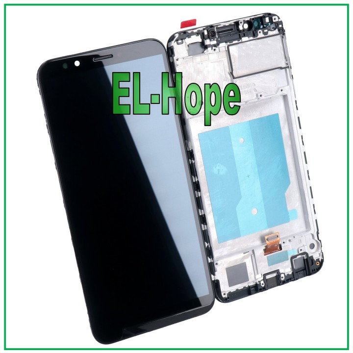 Cadre d e'cran LCD pour Huawei Y7 2018 LDN-L01 PRIME, e'cran tactile en verre