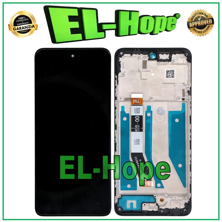 Écran LCD + châssis pour Motorola Moto G73 5G XT2237, e'cran tactile en verre noir