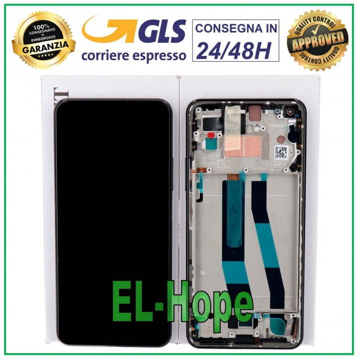 Écran et cadre d origine Xiaomi Mi 11 Lite 5G 2109119DG tactile noir