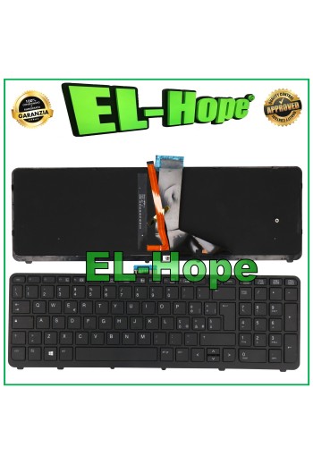 Clavier italien rétroéclairé noir pour ordinateur portable HP ZBook 15/17 G1/G2