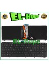 Clavier italien re'troe'claire' noir pour ordinateur portable HP ZBook 15/17 G1/G2