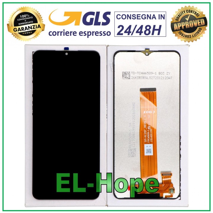 Écran tactile + LCD e'quivalent a' l original SAMSUNG GALAXY A12 SM-A125 FLAT CDOT