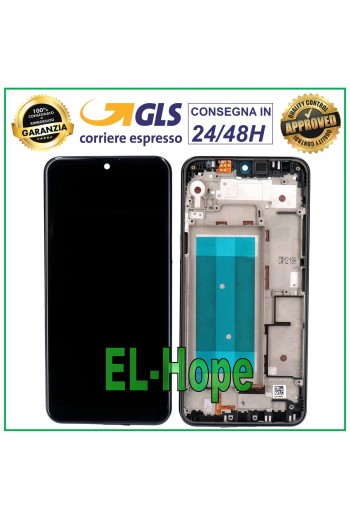 Cadre d écran LCD pour LG Q60 2019 LMX525EAW LMX525ZAW Écran tactile en verre