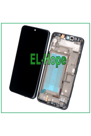 Cadre d écran LCD pour LG Q60 2019 LMX525EAW LMX525ZAW Écran tactile en verre