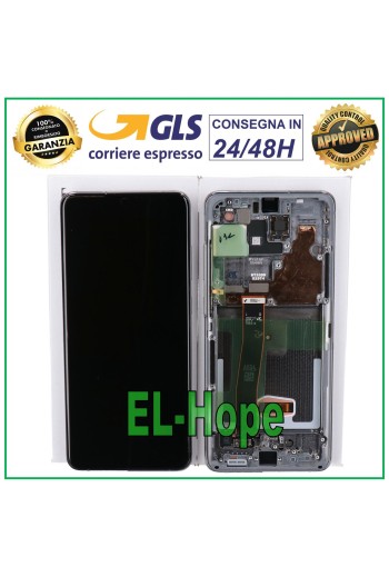 Écran LCD d origine Samsung Galaxy S20 Ultra SM-G988, écran tactile gris
