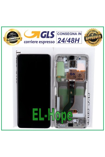 Écran LCD d origine Samsung Galaxy S20 Plus SM-G985 G986 5G tactile blanc