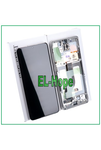 Écran LCD d origine Samsung Galaxy S20 Plus SM-G985 G986 5G tactile blanc