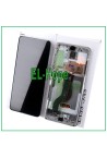 Cadre d e'cran d origine pour Samsung S20 Plus SM-G985 G986 tactile blanc GH82-22145B