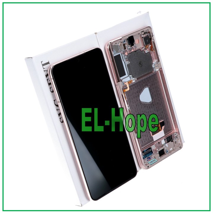 Samsung S21 Plus SM-G996, e'cran tactile, cadre violet, reconditionne' (GH82-24555B).