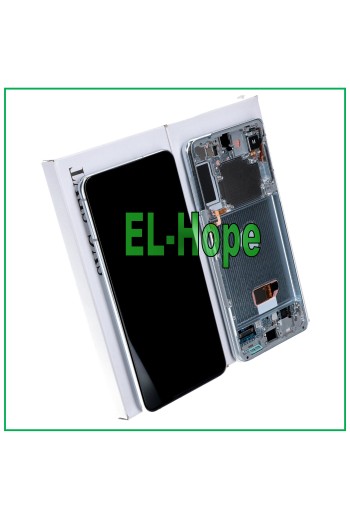 Cadre d affichage d origine Samsung Galaxy S21+ Plus SM-G996 Écran tactile Argenté