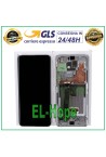 Écran LCD tactile blanc avec cadre d origine pour Samsung S20 Ultra SM-G988 (GH82-22271C)
