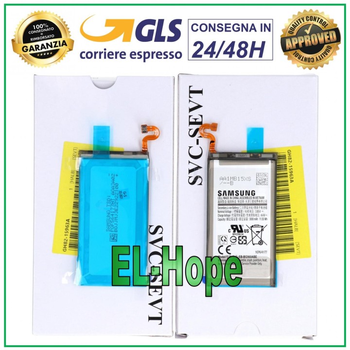Batterie d origine EB-BG960ABE pour Samsung S9 SM-G960 G960F 3000 mAh