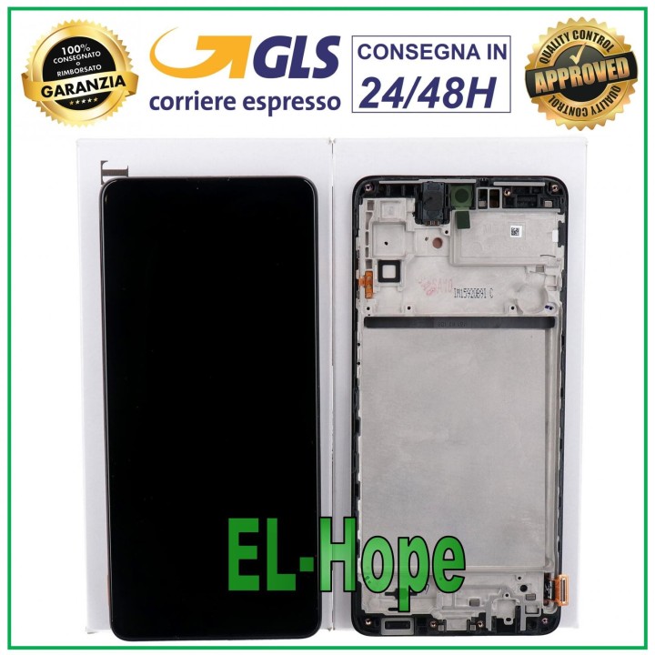 Cadre d e'cran d origine pour Samsung M51 2020 SM-M515F M515 a' e'cran tactile GH82-24166A