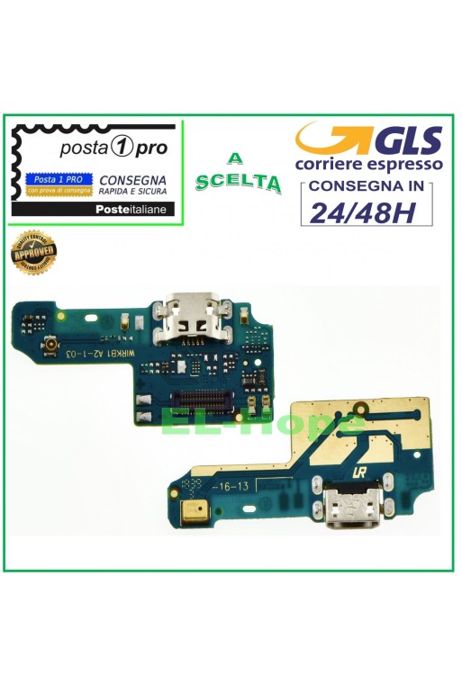 CONNECTEUR DE CHARGE ASUS ZENFONE MAX PLUS M1 ZB570TL MICROPHONE STATION DE CHARGE PLATE