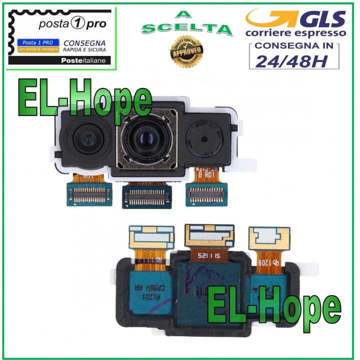 CAMÉRA ARRIÈRE POUR SAMSUNG GALAXY A21S SM-A217F MODULE DE CAMÉRA PLAT ET FLEXIBLE