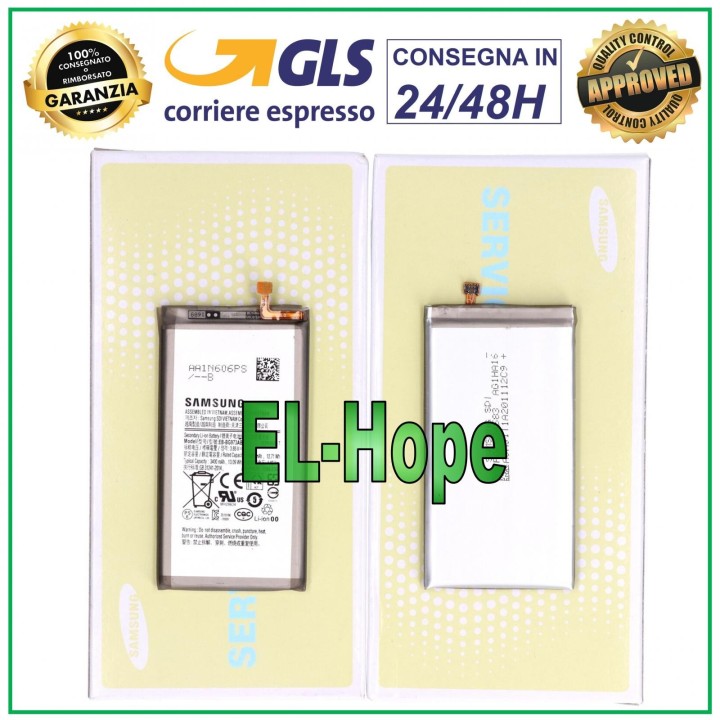 Batterie d origine EB-BG973ABU pour Samsung Galaxy S10 SM-G973 G973F 3400 mAh