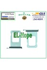 COMPARTIMENT POUR CHARIOT À FENTES SUPPORT NANO SIM APPLE IPHONE 11 BOÎTIER DE CARTE VERT