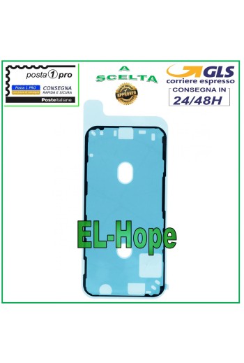 JOINT ADHÉSIF DOUBLE FACE ANTI-INFILTRATION POUR FIXATION D ÉCRAN APPLE IPHONE 12 MINI