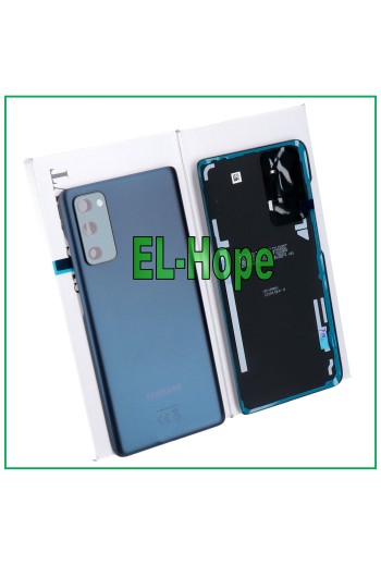 Cache batterie arrière bleu d origine pour Samsung Galaxy S20 FE SM-G780