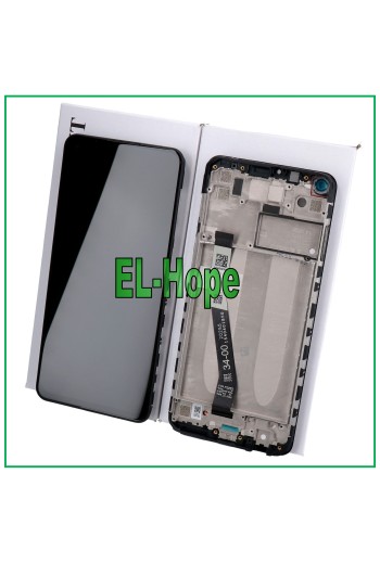 Écran LCD + cadre d origine Xiaomi Redmi Note 9/10X 4G M2003J15SG tactile noir