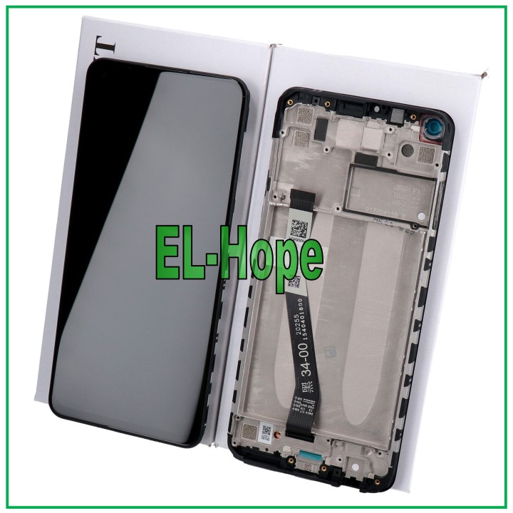 Écran LCD + cadre d origine Xiaomi Redmi Note 9 / 10X 4G M2003J15SG tactile noir
