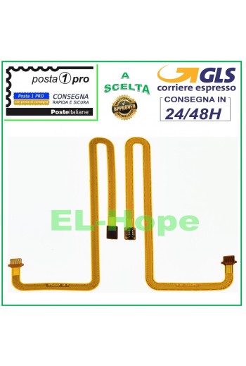 Câble plat flexible pour lecteur d empreintes digitales Huawei P Smart Plus 2019 POT-LX1T